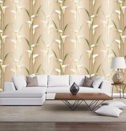 Giấy dán tường 3D phòng khách