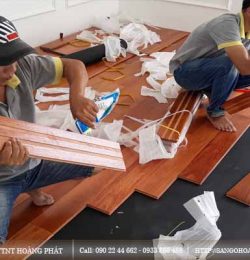 SÀN GỖ GỎ ĐỎ LÀO