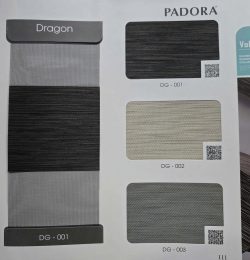 Mẫu vải rèm cầu vòng